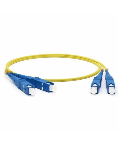 Патч-корд оптический соединительный (SM), 9/125 (OS2), SC/UPC-SC/UPC, (Duplex), LSZH, 1м (50-2011): Патч-корд оптический в Балаково