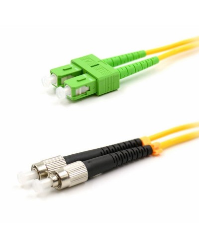 Патч-корд оптический переходной (SM), 9/125 (OS2), SC/APC-FC/UPC, (Duplex), PVC, 5м REXANT (50-2857-1): Патч-корд оптический в Балаково