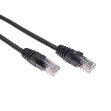 Патч-корд U/UTP, CAT 5e, RJ45-RJ45, 26AWG, LSZH, черный, 2м  REXANT (02-0102-2). Патч-корд UTP. Rexant