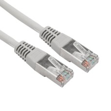 Патч-корд F/UTP, CAT 5e, RJ45-RJ45, 26AWG, LSZH, серый, 2м  REXANT (02-0110-2). Патч-корд FTP. Rexant
