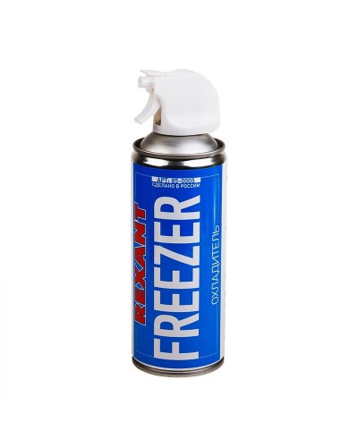 Аэрозоль охладитель FREEZER, REXANT, 400 мл. (85-0005). Баллон с охладителем. Rexant в Балаково