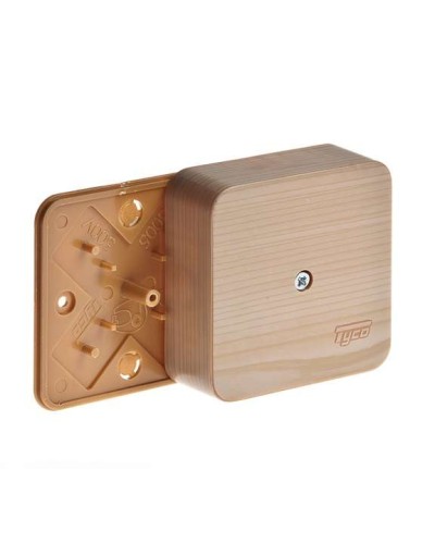 Коробка TYCO ОП 79х79х32мм IP40 сосна (65004-27М). Коробка распределительная. RuVinil в Балаково