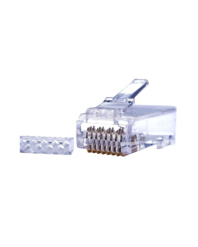 Коннекторы 8P8C UTP Cat.6 3U (RJ-45) (100шт) (10-0206). Разъем RJ-45. SUPRLAN в Балаково