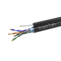 FTP Cat.5e 4x2xAWG24 Cu PE Outdoor T-FG8 (трос) Median (01-1035-1). Кабель «витая пара» (LAN) для структурированных систем связи. SUPRLAN