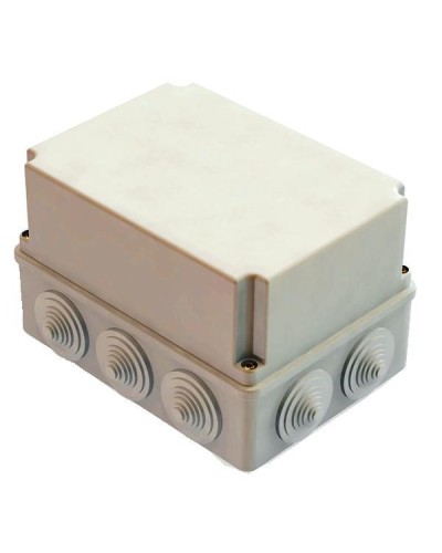 Коробка ОП 190х140х120мм, крышка, IP55, 10 гермовводов (SQ1401-1246). Распаячная коробка. TDM ЕLECTRIC в Балаково