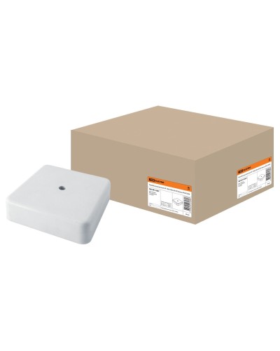 Коробка КР 100х100х29 ОП белая, IP40 (SQ1401-0207). Распаячная коробка. TDM ЕLECTRIC в Балаково
