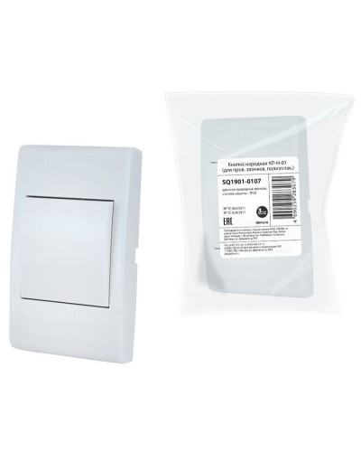 КП-Н-01 (SQ1901-0107). Кнопка для проводных звонков. TDM ЕLECTRIC в Балаково