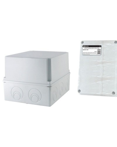 Коробка ОП 240х195х165мм, крышка, IP44, кабельные вводы d28-3шт, d37-2шт (SQ1401-1273). Распаячная коробка. TDM ЕLECTRIC в Балаково