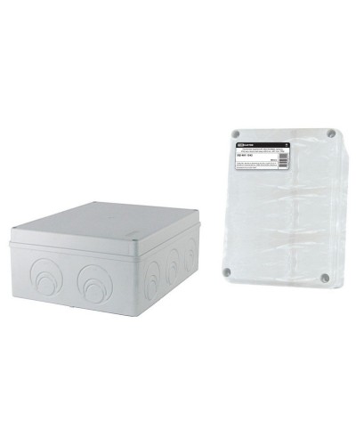 Коробка ОП 240х195х90мм, крышка, IP55, кабельные вводы d28-3шт, d37-2шт (SQ1401-1272). Распаячная коробка. TDM ЕLECTRIC в Балаково