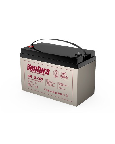 Ventura GPL 12-100. Аккумулятор герметичный свинцово-кислотный. Ventura в Балаково