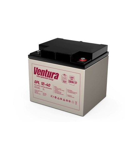Ventura GPL 12-40. Аккумулятор герметичный свинцово-кислотный. Ventura в Балаково