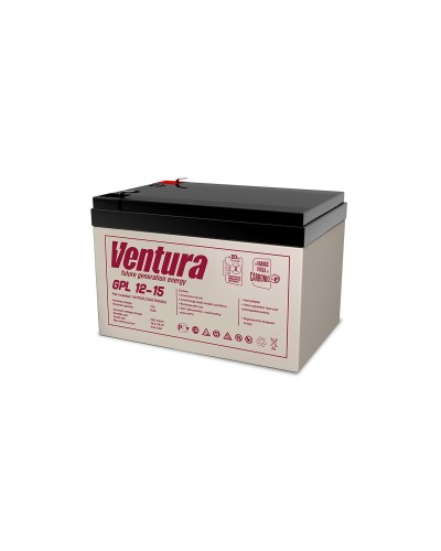Ventura GPL 12-15. Аккумулятор герметичный свинцово-кислотный. Ventura в Балаково