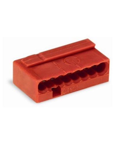 WAGO 243-808 Клемма MICRO 8-проводная красная. Клемма для распределительных коробок. WAGO в Балаково
