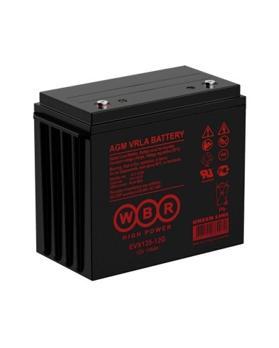 WBR EVX135-12G. Аккумулятор герметичный свинцово-кислотный. WBR в Балаково