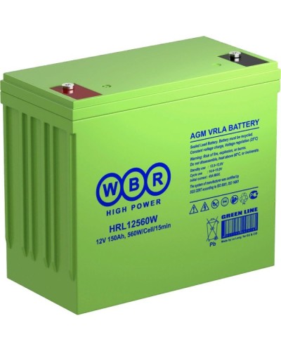 WBR HRL12560W. Аккумулятор герметичный свинцово-кислотный. WBR в Балаково