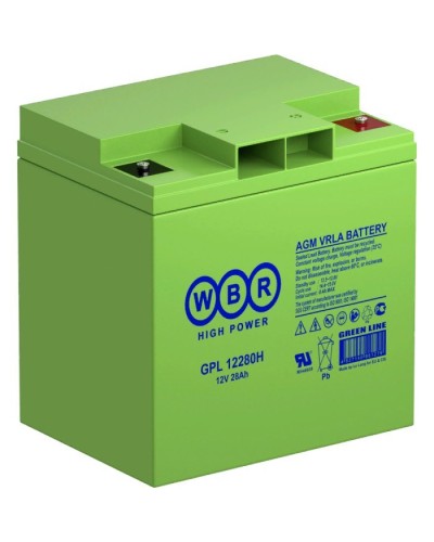 WBR GPL12280H. Аккумулятор герметичный свинцово-кислотный. WBR в Балаково