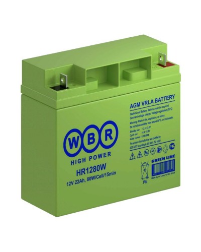 WBR HR1280W. Аккумулятор герметичный свинцово-кислотный. WBR в Балаково
