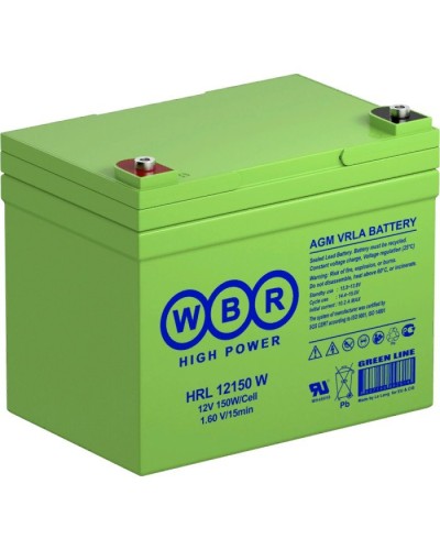 WBR HRL12150W. Аккумулятор герметичный свинцово-кислотный. WBR в Балаково