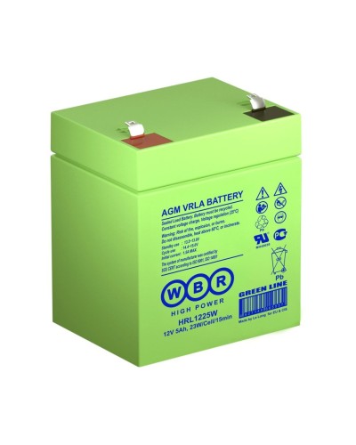 WBR HRL1225W. Аккумулятор герметичный свинцово-кислотный. WBR в Балаково