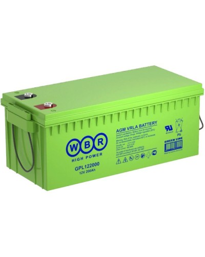 WBR GPL122000. Аккумулятор герметичный свинцово-кислотный. WBR в Балаково