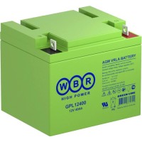 WBR GPL12400. Аккумулятор герметичный свинцово-кислотный. WBR