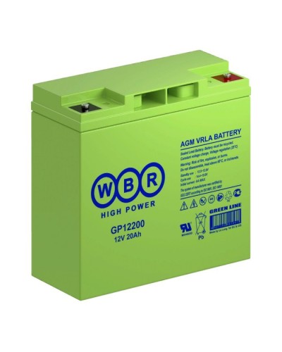 WBR GP12200. Аккумулятор герметичный свинцово-кислотный. WBR в Балаково