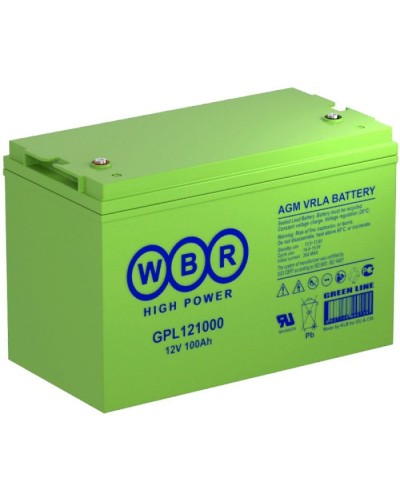 WBR GPL121000A. Аккумулятор герметичный свинцово-кислотный. WBR в Балаково