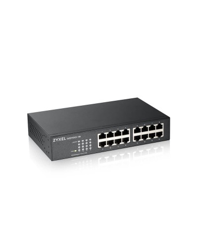 GS1100-16-EU0103F. Коммутатор 16xGE, rack 19, бесшумный. ZYXEL в Балаково