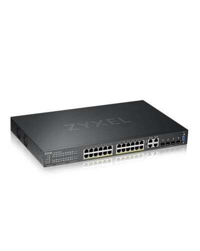GS2220-28HP-EU0101F. Гибридный L2 коммутатор PoE+. ZYXEL в Балаково