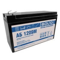 АБ 1209М. Аккумулятор стационарный свинцово-кислотный с регулирующим клапаном. Болид