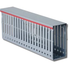 Короб перфорированный, серый RL6 100x80 (01130RL). Короб перфорированный. ДКС
