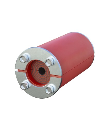 Проходка круглая, нержавеющая, D31х40 мм для кабелей D4-17 мм (DXF3112): Проходка круглая, нержавеющая в Балаково