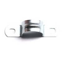 Скоба двухлапковая D10 (200 шт) (53352). Скоба двухлапковая оцинкованная. ДКС