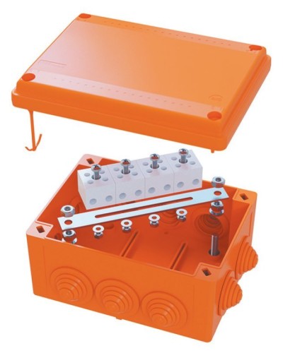 Коробка FS 100х100х50 5P (FSB10510): Коробка ответвительная огнестойкая из термопласта в Балаково