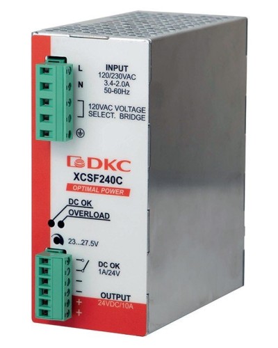 Источник питания однофазный, 240Вт, 5А, 48В (XCSF240DP). Источник питания OPTIMAL POWER однофазный, с ORing диодом. ДКС в Балаково