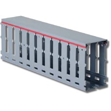 Короб перфорированный, серый RL12 100x60 (00140RL): Короб перфорированный