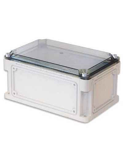 Корпус RAM box 400х200х146, высота крышки 21 мм, IP67 (542211). Корпус с фланцами и прозрачной крышкой, без монтажной платы. ДКС в Балаково