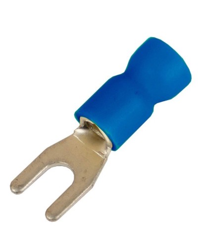 Наконечник вилочный НВИ 1,5-2,5 М3,5 (D3,7мм) (100 шт) (2B135P-EE-PVC). Наконечник вилочный с изолированным фланцем ПВХ. ДКС в Балаково