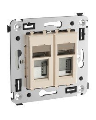 Розетка USB в стену Avanti ванильная дымка (4405543). Розетка USB. ДКС в Балаково