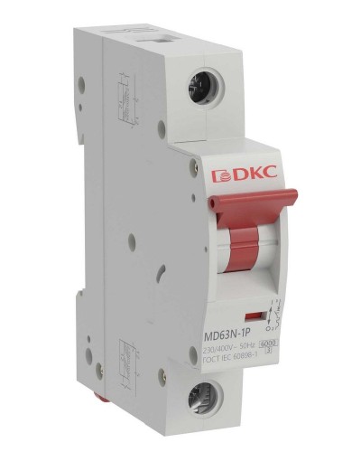 YON max MD63N 1P 40А 6кА C (MD63N-1PC40). Автоматический выключатель. ДКС в Балаково