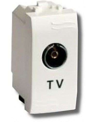 Розетка TV Brava универсальная 1 модуль слоновая кость (75721S): Розетка TV в Балаково