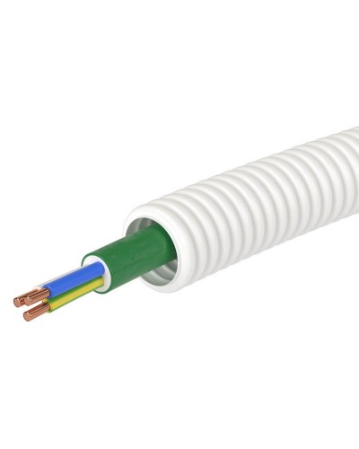 Труба ПЛЛ D20 + ППГнг(А)-HF 3х1,5 (ГОСТ+) (8L82050HF). Гофрошланг с кабелем. ДКС в Балаково