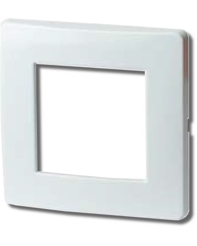 Рамка на 2 модуля (одноместная), белая (75010W): Рамка одноместная, Brava в Балаково