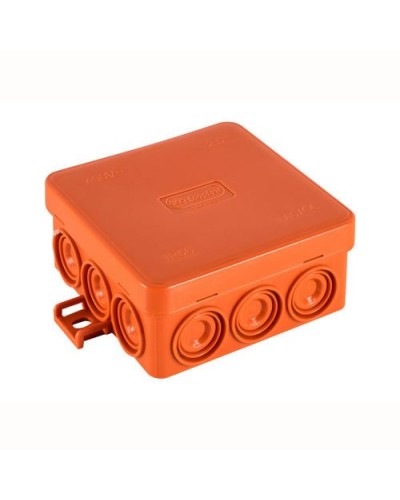 Коробка JBL085 85х85х38, 12 вых., 6P (0,15-4мм²) (43655HF): Коробка монтажная, огнестойкая, без галогена в Балаково