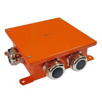 Коробка SMB165 металлическая 164х164х65, 9P (1,5-6 мм²) (56259). Коробка, огнестойкая. Экопласт