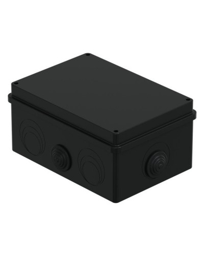 Коробка JBS210 210х150х100, 8 вых., IP55, черная (44016BL-1). Коробка монтажная. Экопласт в Балаково