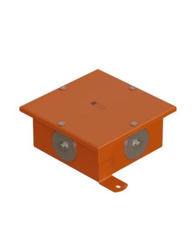 Коробка SMB120 металлическая 120х120х60, 4 металлических заглушки (56004S). Коробка, 4 металлические заглушки. Экопласт в Балаково