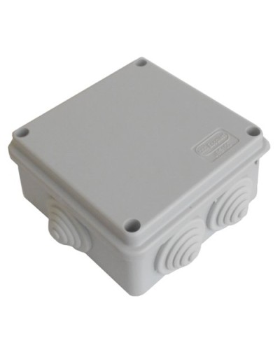 Коробка JBS100 100х100х55, 6 вых, IP55, серая (44007HF). Коробка монтажная, без галогена. Экопласт в Балаково