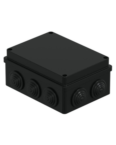 Коробка JBS150 150х110х70, 10 вых., IP55, черная (44009BL-1). Коробка монтажная. Экопласт в Балаково