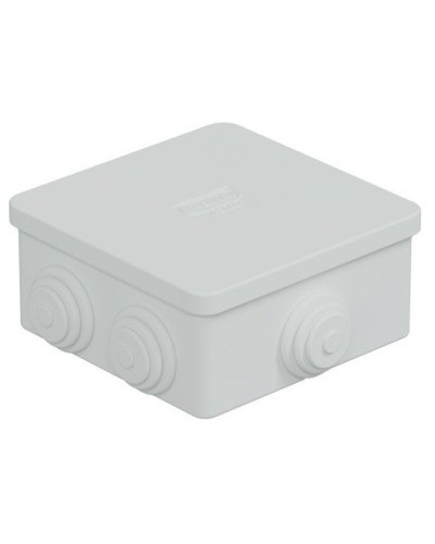 Коробка JBS080 85х85х40, 6 вых, IP44, белая (44006W-1). Коробка монтажная. Экопласт в Балаково